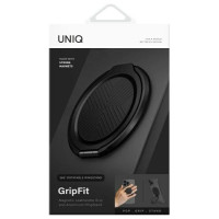 Uniq Gripfit 360 Magnetic Mount&Kickstand Magnetic Holder black/midnight black