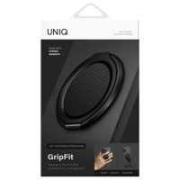 Uniq Gripfit Premium 360 Magnetic Mount&Kickstand Magnetic Holder black/carbon black