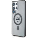 Karl Lagerfeld Button Choupette Head Printed Logo MagSafe Samsung Galaxy S25 Ultra case black