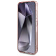 Karl Lagerfeld Rhinestones K. Head Logo Samsung Galaxy S25 Case Pink
