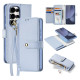 Dux Ducis Lawa Leather Case for Samsung Galaxy S25 Ultra with Detachable Magnetic Wallet - Blue