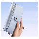 Dux Ducis Lawa Leather Case for Samsung Galaxy S25 Ultra with Detachable Magnetic Wallet - Blue