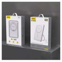 Dudao K28S 20W PD 5000mAh Powerbank with MagSafe and Stand - Silver