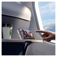 Dudao K28S 20W PD 5000mAh Powerbank with MagSafe and Stand - Silver