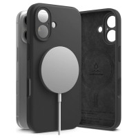 Ringke Silicone MagSafe iPhone 16 Case - Black