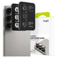 Ringke Camera Frame Protector 2-pack for Samsung Galaxy S25+ Ultra - Black
