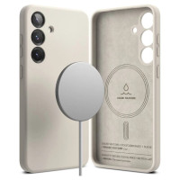 Ringke Silicone MagSafe Case for Samsung Galaxy S25 - Beige