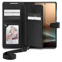 Spigen Wallet "S" Case for Samsung Galaxy S25 Ultra - Black
