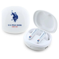 U.s. Polo Assn. TWS US Polo DH Logo Bluetooth Headphones - White