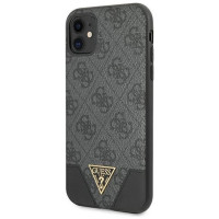 Guess 4G Triangle Collection case for iPhone 11 6.1" / Xr - gray