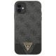Guess 4G Triangle Collection case for iPhone 11 6.1" / Xr - gray