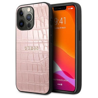 Guess Croco Strap Collection iPhone 13 Pro / 13 6.1" Case - Pink