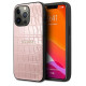 Guess Croco Strap Collection iPhone 13 Pro / 13 6.1" Case - Pink