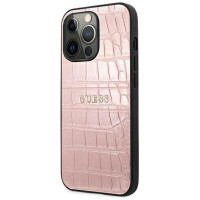 Guess Croco Strap Collection iPhone 13 Pro / 13 6.1" Case - Pink