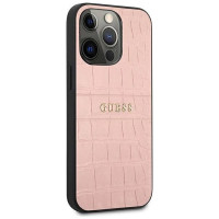 Guess Croco Strap Collection iPhone 13 Pro / 13 6.1" Case - Pink