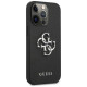 Guess Saffiano 4G Metal Logo case for iPhone 13 Pro / 13 6.1" - black