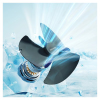 Rtako WD0Y6S Dual Impeller Mini Fan 3600mAh - Black