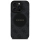 Guess 4G Circle Classic Logo MagSafe case for iPhone 16 Pro Max - black