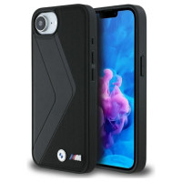 BMW Oversized Stripes MagSafe case for iPhone 16e - black