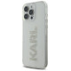 Karl Lagerfeld IML Rhinestones Logo iPhone 16 Pro Case - Clear