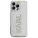 Karl Lagerfeld IML Rhinestones Logo iPhone 16 Pro Case - Clear