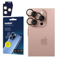 3Mk Protection 3mk HARDY Lens Protection Pro Glass for Apple iPhone 16 Pro / 16 Pro Max - Brown