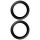 Panzerglass Hoops Lens Protector Tempered Glass for Samsung Galaxy S25 Edge - Black
