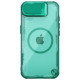 Nillkin Iceblade Prop Magnetic Case with Camera Cover and Stand for iPhone 16e - Green