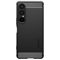 Spigen Rugged Armor Case for Sony Xperia 1 VII - Matte Black
