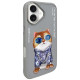 Nimmy Glasses Cool Cat iPhone 16 Case - Gray