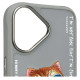 Nimmy Glasses Cool Cat iPhone 16 Case - Gray