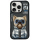 Nimmy Cool&Cute 2.0 Dog Case for iPhone 16 Pro Max - Black
