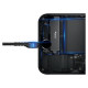 Baseus Fish Eye spring USB-A / Lightning 2A cable 1m - black