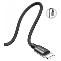 Baseus Yiven fabric braided cable USB / Lightning 1.8M black (CALYW-A01)