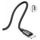 Baseus Yiven fabric braided cable USB / Lightning 1.8M black (CALYW-A01)