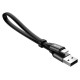Baseus Nimble USB-A / Lightning 2A cable 0.23 m - black