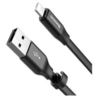 Baseus Nimble USB-A / Lightning 2A cable 0.23 m - black
