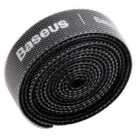 Baseus Rainbow Circle hook and loop Straps - velcro tape cable organizer 1m black (ACMGT-E01)
