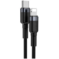 Baseus CATLKLF-G1 Lightning - USB-C PD QC cable 18W 480Mb/s 1m - black and gray