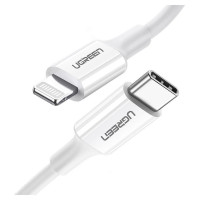 Ugreen US171 Lightning - USB-C MFi PD cable 20W 480Mb/s 1m - white