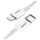 Ugreen US171 Lightning - USB-C MFi PD cable 20W 480Mb/s 1m - white