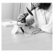 Ugreen cable cable headphone splitter 3.5 mm mini jack AUX microphone 20cm (microphone + stereo output) silver (30619)