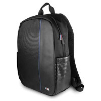 BMW Carbon Navy Stripe backpack for a 16" laptop - black