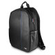 BMW Carbon Navy Stripe backpack for a 16" laptop - black