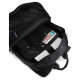 BMW Carbon Navy Stripe backpack for a 16" laptop - black
