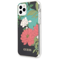 Guess GUHCN65IMLFL01 iPhone 11 Pro Max black/black N°1 Flower Collection