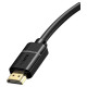 Baseus Cable HDMI 2.0 4K 60 Hz 3D HDR 18 Gbps 3 m black (CAKGQ-C01)