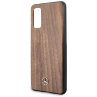 Mercedes MEHCS62VWOLB S20 G980 hard case brązowy/brown Wood Line Walnut
