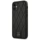 Mercedes MEHCP12SMULBK iPhone 12 mini 5,4" czarny/black hardcase Wave Line