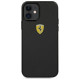 Ferrari FERCAHCP12SBK iPhone 12 mini 5.4" black/black hardcase On Track Real Carbon